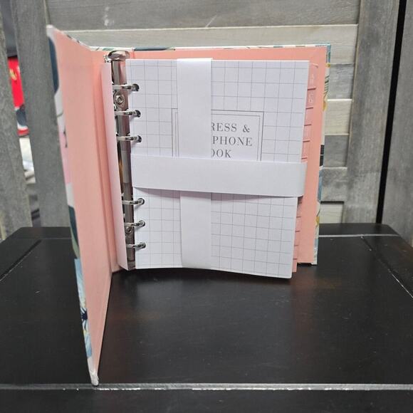 6x7 Ring Binder Address Book & Password Organizer | Markings by C.R. Gibson - Picture 5 of 10